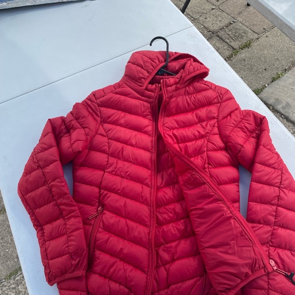 Women’s Hooded Winter Coat Warm Puffer Jacket Cotton Coat with Removable Hood - Picture 7 of 11